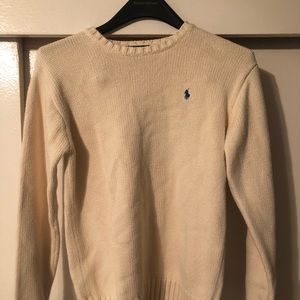 Polo Boys Ivory Sweater